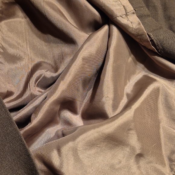 Worth Women's Dark Brown Blazer And Long Skirt Set - Picture 15 of 15